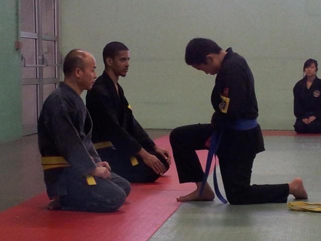 Remise ceinture Bleue